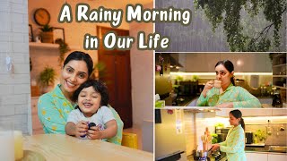 A Rainy Morning at Home  My Slow Morning Routine  Nimmy Arungopan [upl. by Gnof383]