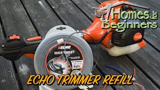 How to Refill Trimmer Line for an Echo Speed Feed Head [upl. by Gayelord158]