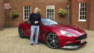 Aston Martin Vanquish review  Auto Express [upl. by Mairam]