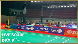 BNI Badminton Asia Junior Championships 2024 INDIVIDUAL  SemiFinal Live Score [upl. by Leahcimdivad]