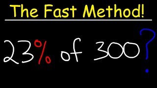 How To Find The Percent of a Number Fast [upl. by Sullivan]