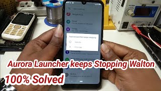 All Android Launcher Keeps Stopping Problem Solve [upl. by Ekud113]