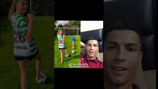 Whatever You Land On Crossbar It 🙈⚽️ see the video Ronaldo foryou shorts [upl. by Balling653]