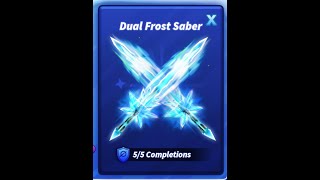 Dual Frost Saber Showcase [upl. by Gupta893]