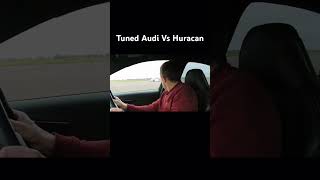 Audi S4 Turbo Vs Lamborghini Huracan shortvideos trending viralvideo shorts racing fyp reels [upl. by Terr945]