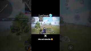 Last brust🥶 battlegroundsmobileindia bgmi pubg gaming pubgmobile scout jonathangaming shorts [upl. by Eelan]