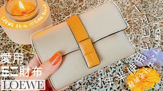 【my favorite item】一年半愛用したLOEWEのミニ財布を語る  社会人5年目OLの財布 [upl. by Gracia956]