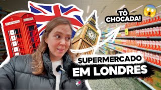 Supermercado em Londres preços em 2023 Caro ou barato [upl. by Rettig178]