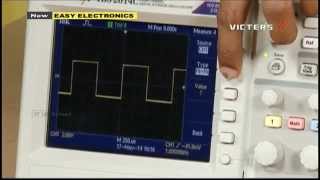 Digital storage oscilloscpe tutorial in victers channel with Tektronix TDS2014C basics of DSO [upl. by Enitsahc]