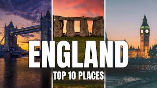 Top 10 Best Places to Visit in England [upl. by Seiber]