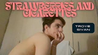 strawberries and cigarettes cover Troye Sivan [upl. by Katti]