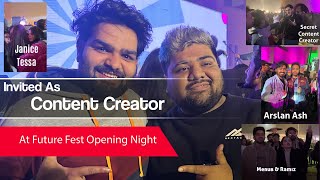 Future Fest 2024  Opening Night Live Concert Young Stunners  Danyal Zafar amp the Content Creators [upl. by Avrenim]