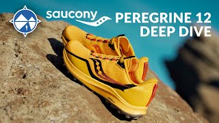 Saucony Peregrine 12 Designer Deep Dive  A Trail Running Classic Is Now Even Lighter [upl. by Nomannic]