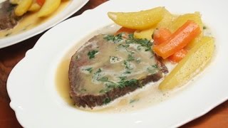 Sauerbraten im Topf zubereiten Chefkoch Tipps für einfachen Rinderbraten [upl. by Ij]