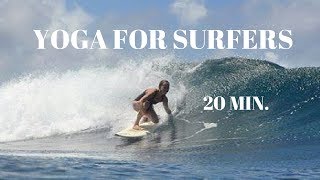 Yoga For All Surfers 20 Min Yoga Fitness Fun for Surfers amp NonSurfers  Yoga with Alexa Nehter [upl. by Akehsay411]