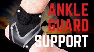 HOW TO WEAR AN ADJUSTABLE ELASTIC ANKLE SUPPORT GUARD SPORT [upl. by Lekim]