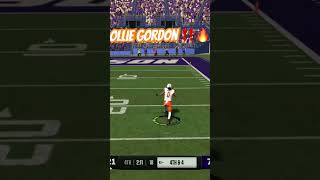 Ollie Gordon 🔥🔥 cfb25 ncaa [upl. by Aicenek]