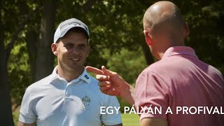 Egy pályán a profival  GOLF gyorstalpaló Lugosi Tamással  M4 Szabadidő Magazin [upl. by Ellehcar]