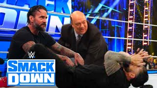 Paul Heyman Betrays Roman Reigns And Joins CM Punk On SmackDown  CM Punk Challenges Roman Reigns [upl. by Nims]