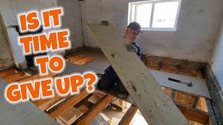 How to Fit Chipboard Flooring My Cottage Renovation [upl. by Calysta84]