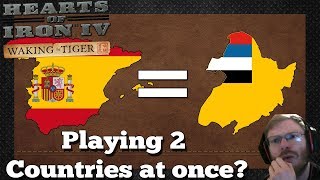 PLAYING 2 COUNTRIES IN 1 HOI4 MULTIPLAYER GAME  HOI4 Multiplayer [upl. by Ameehs]