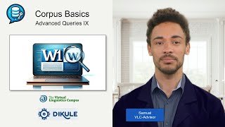 Corpus Basics XVI  Advanced Queries IX Compare [upl. by Leila118]