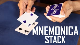 Mnemonica Stack  Greatest Card Stack of All Time [upl. by Simon]