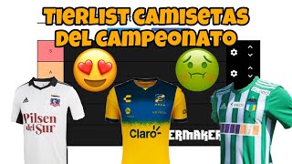 Tierlist camisetas del futbol chileno 2022 [upl. by Chrisse]