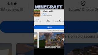 Minecraft just in 29rs 😱💯🔥 shortsfeed minecraft viralshort [upl. by Mallin]