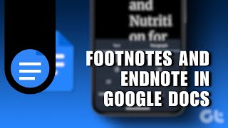 💥 How to make footnotes and endnote in Google docs in mobile  FIX Problem [upl. by Aicek39]