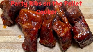 Party Ribs on the Traeger Timberline Pellet Cooker [upl. by Leiram]