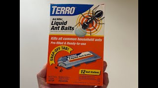 Terro Ant Bait Unboxing [upl. by Ugo]