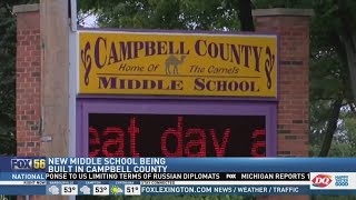 Campbell Co to build new middle school [upl. by Rehctelf115]