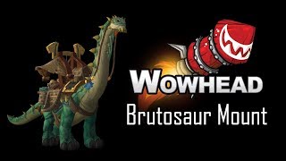 Brutosaur Mount [upl. by Johnette]