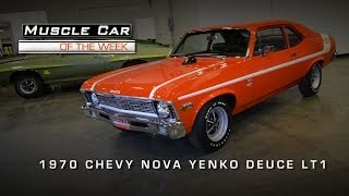 1970 Chevrolet Nova Yenko Deuce Muscle Car Of The Week Video 22 [upl. by Ailev]