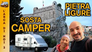 🚐 Viaggi in Camper 🇮🇹 🌍 PIETRA LIGURE SV sosta camper gratuita [upl. by Anattar]