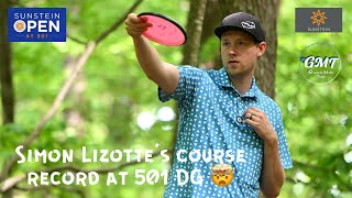 Simon Lizotte Course Record Breaking 13 1084 Round from Sunstein Open at 501  Highlights by GMT [upl. by Sacci]