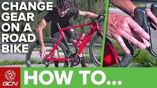 How amp When To Change Gear On A Road Bike  GCNs Pro Tips [upl. by Hayyikaz550]