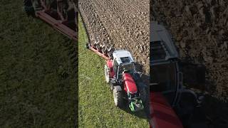 Essai du Massey Ferguson 6S155 😎 farming agriculture tracteur masseyferguson drone [upl. by Nassah969]