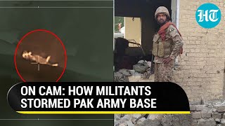 Pak Soldiers Run For Life As Jihadists Storm Army Base In Dera Ismail Khan  Watch [upl. by Amuwkuhc74]