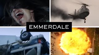 Emmerdale  Most Devastating Crashes [upl. by Duky767]