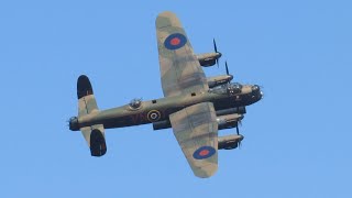 Luchtlanding Ginkelse Heide 2024  Avro Lancaster [upl. by Akinert]