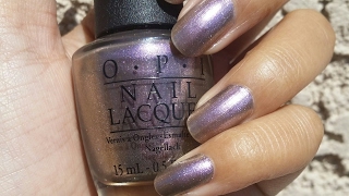 NOTD Opi Next Stop The Bikini Zone [upl. by Hgielsa]