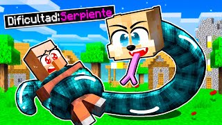 ME CONVIERTO en LA SERPIENTE mas VENENOSA 🩸🐍☢ MINECRAFT con SOYDANY [upl. by Dudden802]