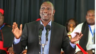 LIVE PRESIDENT RUTO FINALLY HOLDS HIS FIRST SERVICE AT SAGANA STATE LODGE NYERI COUNTY [upl. by Kenweigh]