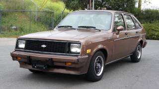 85 Chevrolet Chevette 1 Owner 23k orig miles 4 cyl chevy [upl. by Llerud]