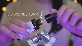 ASMR Addictive LID SOUND💕  No tapping [upl. by Autrey]