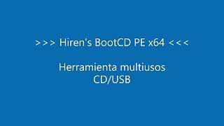 MultiTools  Hiren’s BootCD PE x64 [upl. by Nomzaj]