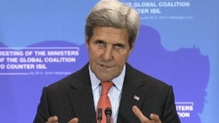 Kerry Success Markers in Fight Against IS [upl. by Alaham568]