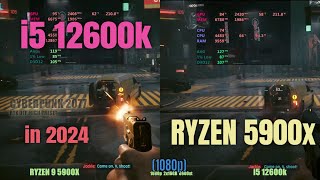 I5 12600k vs Ryzen 5900x in 2024 [upl. by Willamina]